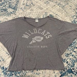 Pink Wild Cats Crop Top